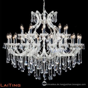 Modern large glass luxury crystal chandelier light for hotel 85526